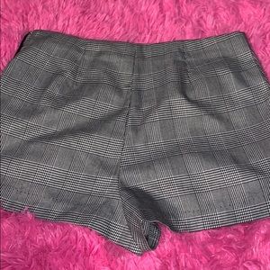 forever 21 gingham shorts